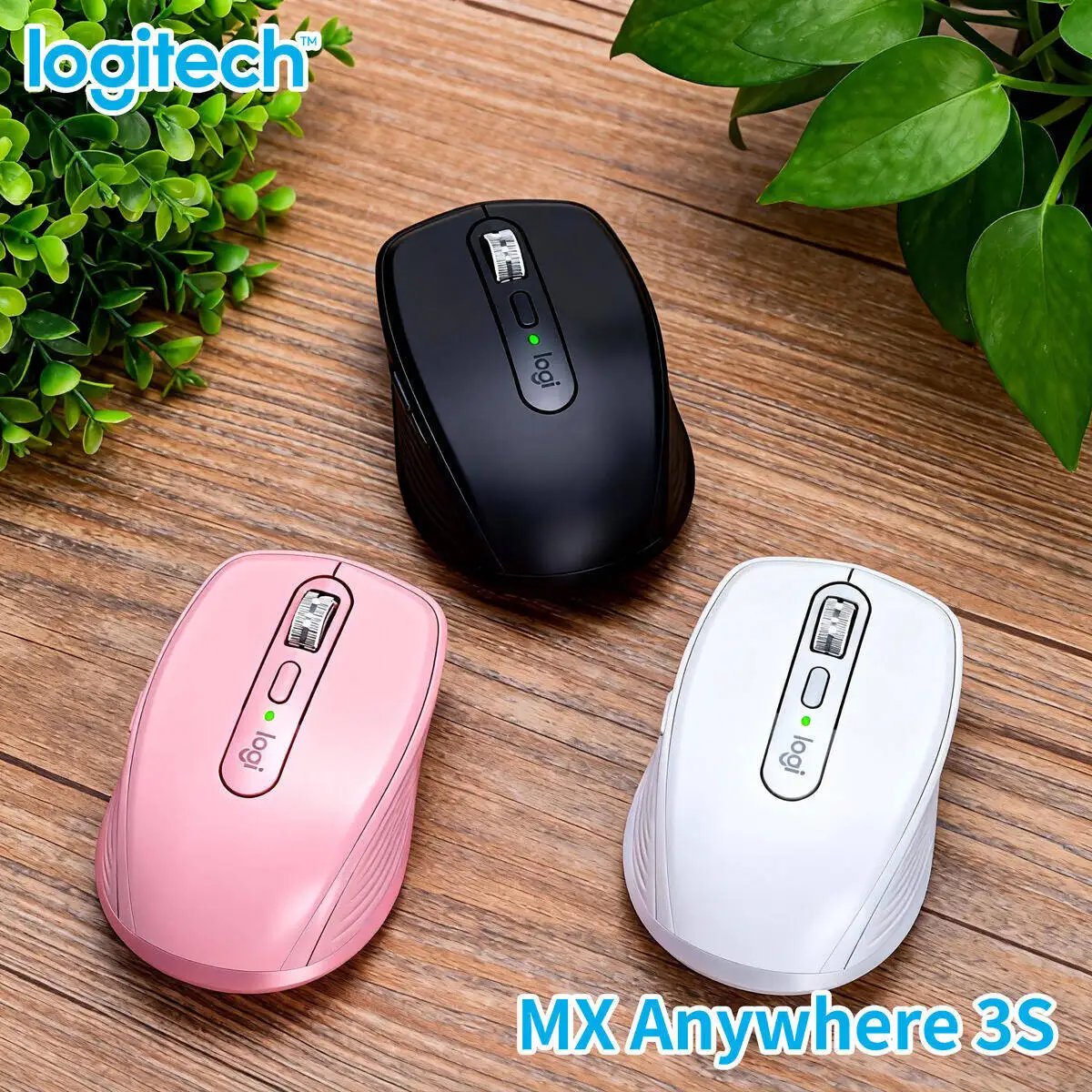 

Logitech Master Series MX Anywhere 3S Bluetooth Беспроводная бесшумная мышь Мягкий звук Офисный женский планшет