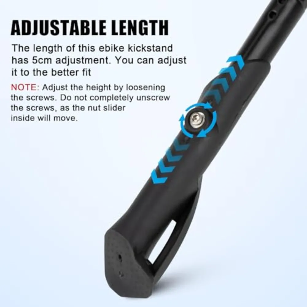E-Bike Adjustable Heavy Duty Kickstand for 24