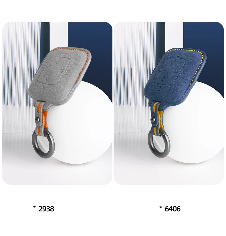 For ZEEKR 001 X Car Key Case Suede Cover Shell Protector Accessories Auto Remote Smart Keychain keyless Entry 2024 2023 2022