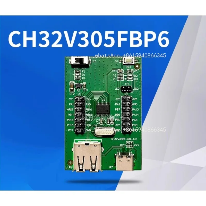 32-bit RISC-V Development Board Interconnect Microcontroller Evaluation Board