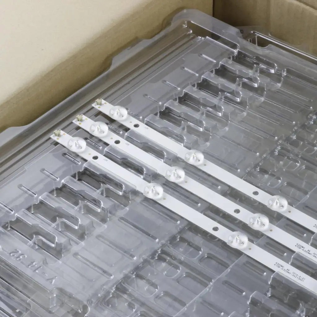 Новый комплект, 3 шт., 8LED, 618 мм, светодиодная лента для подсветки для LE32D59 32PFL3045 K320WD 4708-K320WD-A2213K01 A4213K01 471R1055 471R1P53 KB-6160