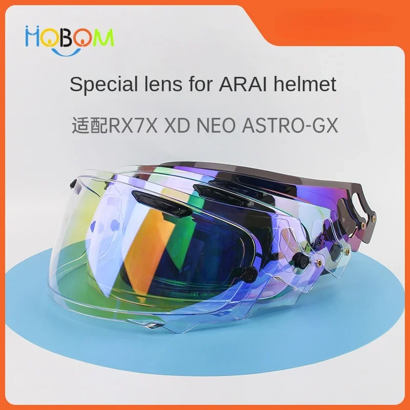 Suitable for ARAI Helmet Visor Day and Night High Light Transmittance Reinforced Lens RX7X XD NE0 VX GX