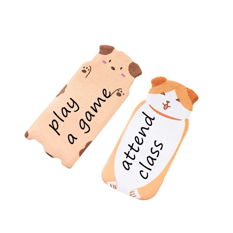 DIY بها بنفسك سلسلة الحيوان لطيف الكرتون ذاتية اللصق ورقة مذكرة الوسادة ملصق آخر ملاحظات لاصقة المفكرة اللوازم المكتبية المدرسية القرطاسية #6