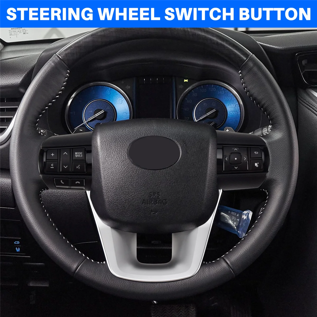 

Audio Mode Control Switch Multifunctional Steering Wheel 84250-0E120 for Toyota Hilux Revo Rocco Fortuner 2015-2020 jasmine