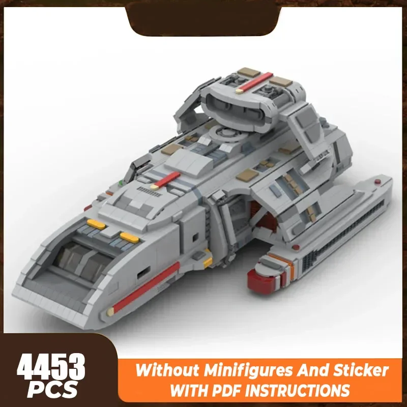 

Star Movie Model Moc Building Bricks USS Starfleet Runabout Technology Modular Blocks Gifts Christmas Toys DIY Sets Assembly