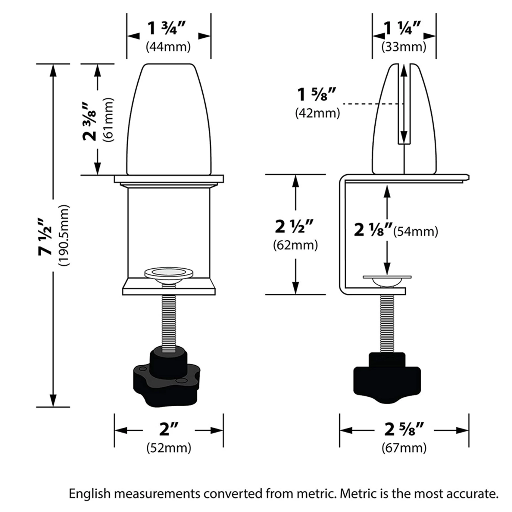 ABBN-4Pcs Sneeze Guard Clamp Bracket Desk Partition Clamp For 1/8Inch To 1Inch Thick Acrylic Panels Adjustable C Shape Clamp