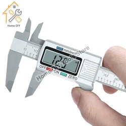 0-150mm, pacómetro digital profesional Vernier, herramientas de medición de calibre para carpintería, medidor electrónico de profundidad