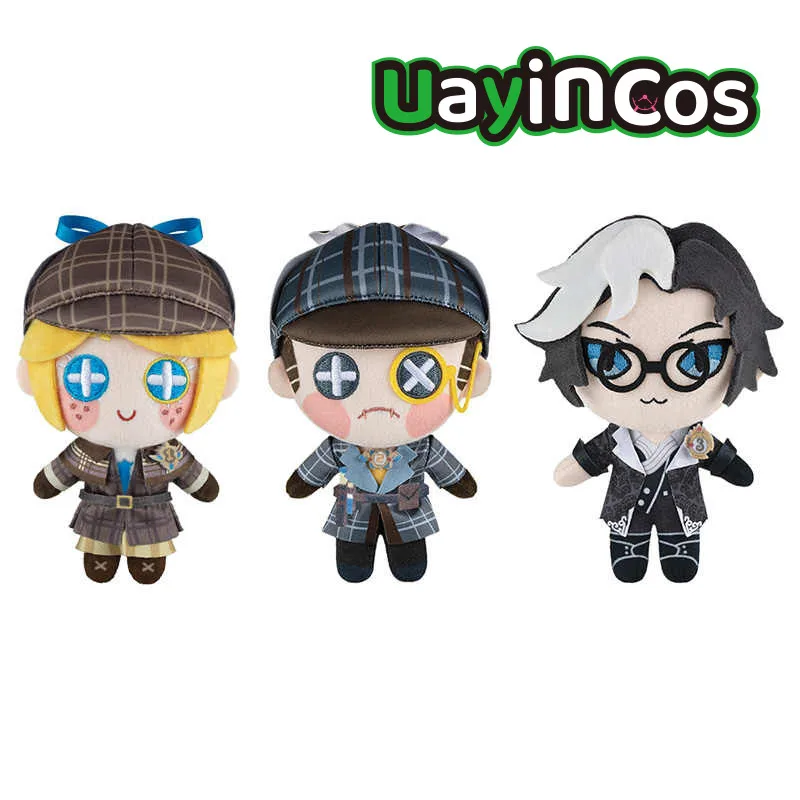 

Official Identity V Gardener Naib Subedar Mercenary Photographer 13cm Plushies Doll Clothes Keychain Bag Pendant Toy Kids Gifts