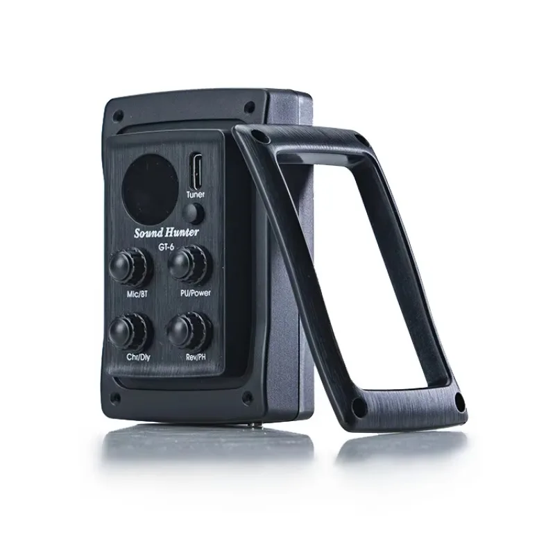 

2025 OEM Acoustic Guitar Pickup System Resonator Sensor with LED Battery Display & USB Charging Bulk Orders Welcome