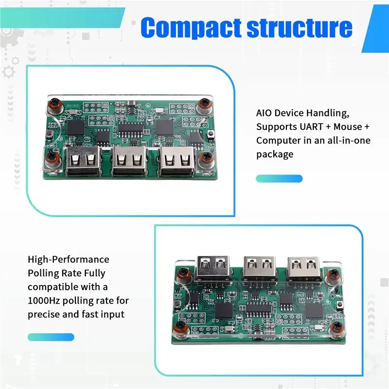 FOR MAKCU Key&Mouse Box For Arduino Development Boards ESP32-S3 With Shell And Cable