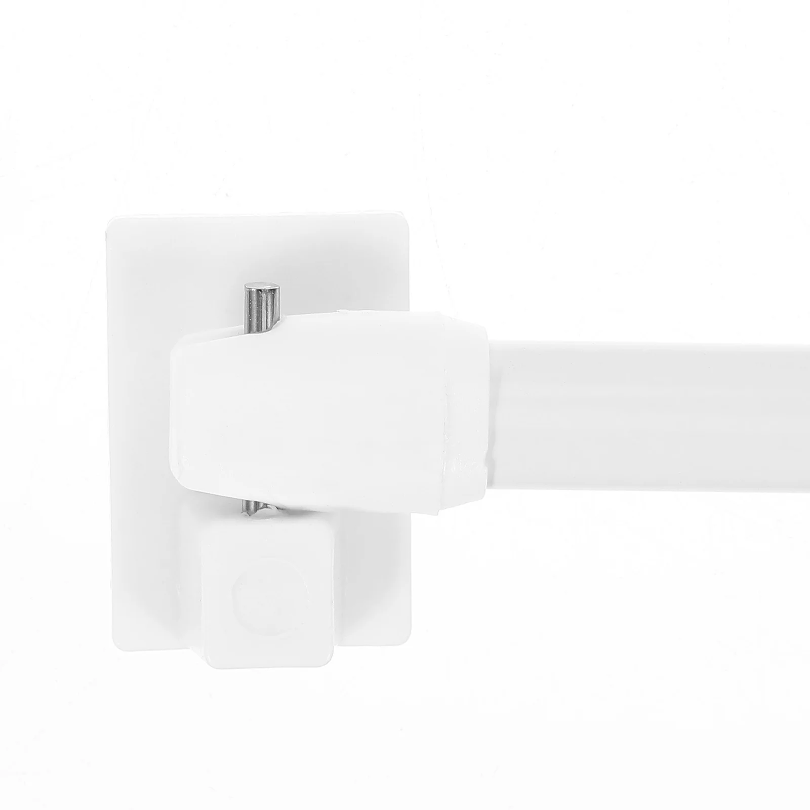 

1 Pair Adjustable Tension Curtain Rod Extendable Closet Rod For Home Bathroom Window Clothes Drying Retractable Pole Multi Use