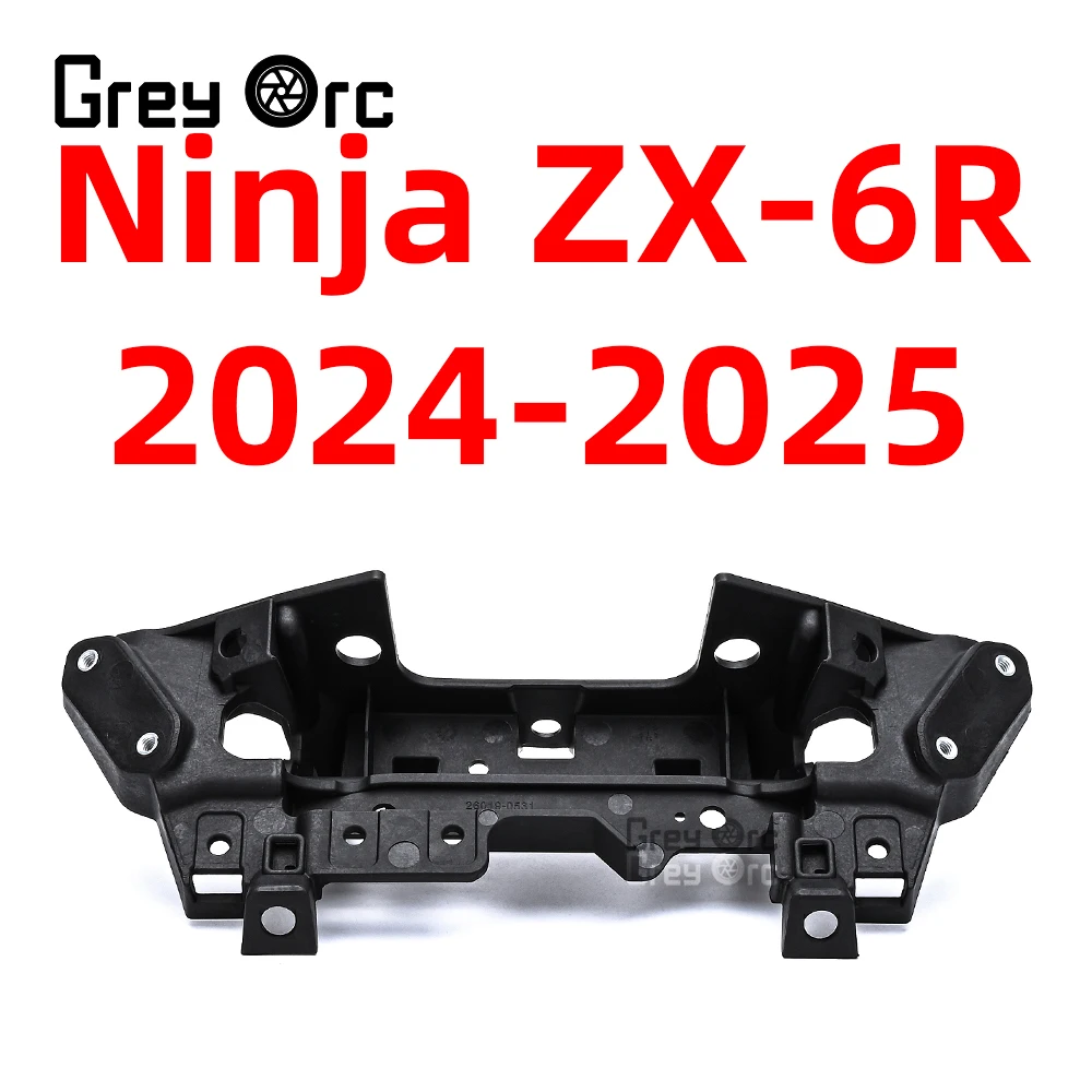 

Motorcycle Headlight Fairing Instrument Base Bracket For Kawasaki Ninja ZX-6R ZX6R ABS 2019-2024 2025 Accessories