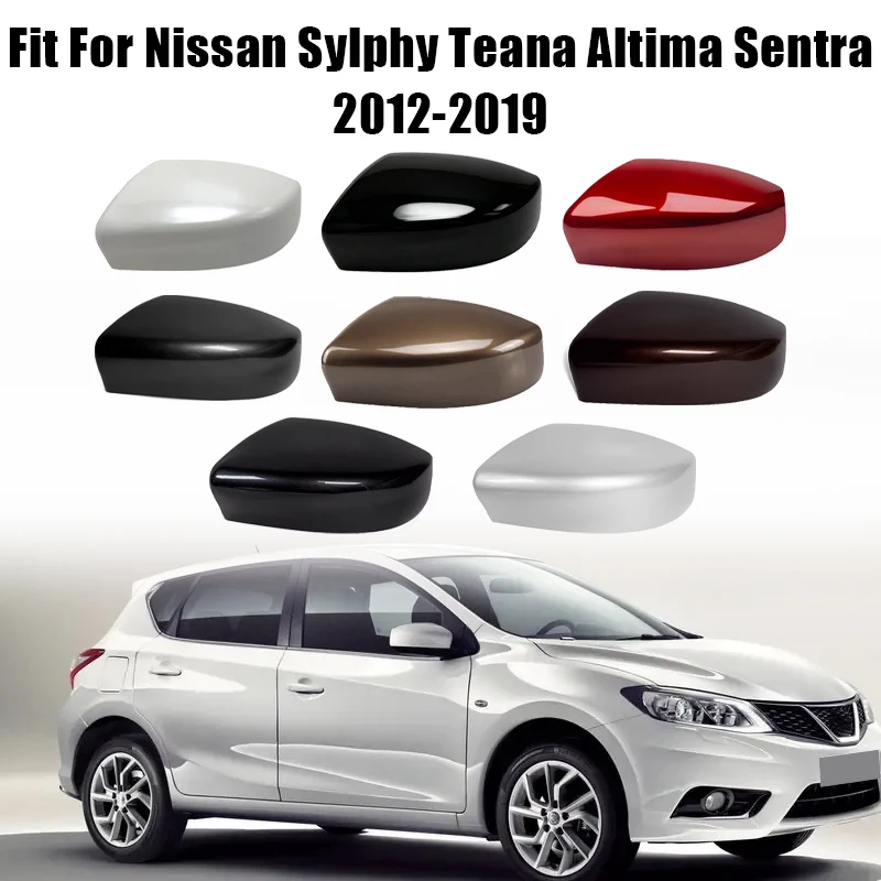 

Накладка на зеркало заднего вида для Nissan Sylphy 12-19, Teana, Sentra, Altima 13-18, Tiida 16-24 без отверстия под подсветку, замена автомобильных аксессуаров