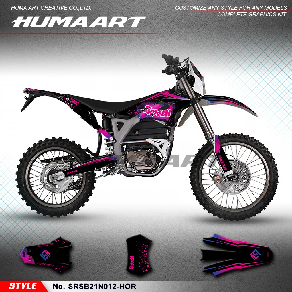 

Комплект графических наклеек HUMAART для электрического мотоцикла Storm Bee, комплект для восстановления, SRSB21N012-HOR