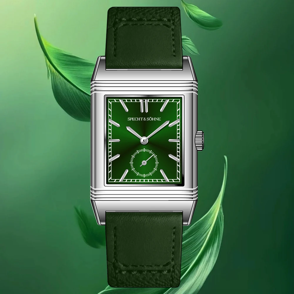 2026 New Arrivals 26.5MM Square Watch For Men Sports Watches Overturn Stainless Steel Watch Sapphire Crystal 50M Waterproof