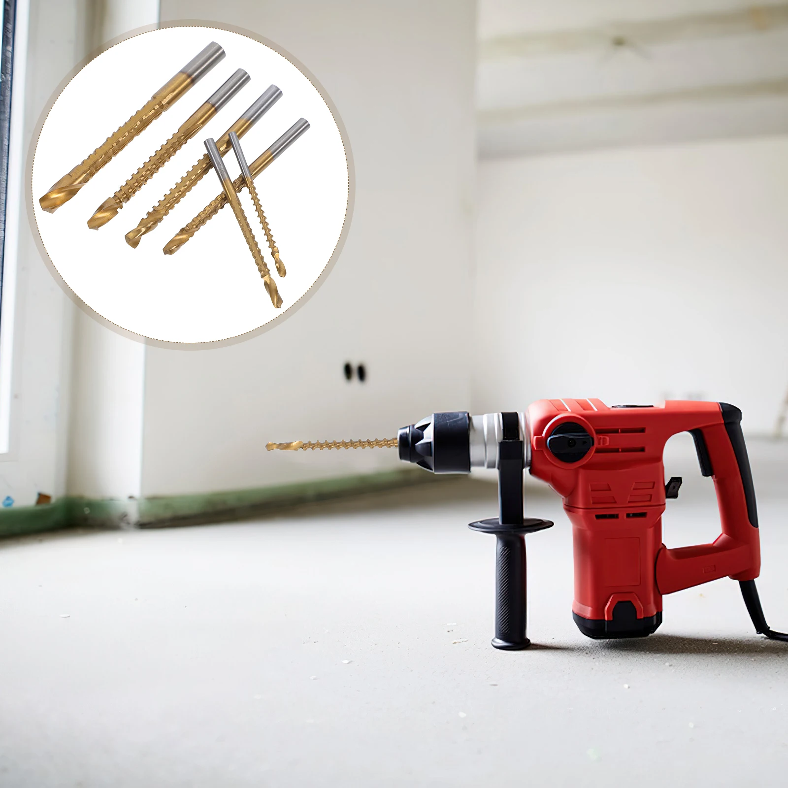 

6Pcs Heavy Duty Drill Bit Set 3 4 5 6 6.5 8mm Accurate Size for Aluminium Wood Plastic Drilling Drill Bit