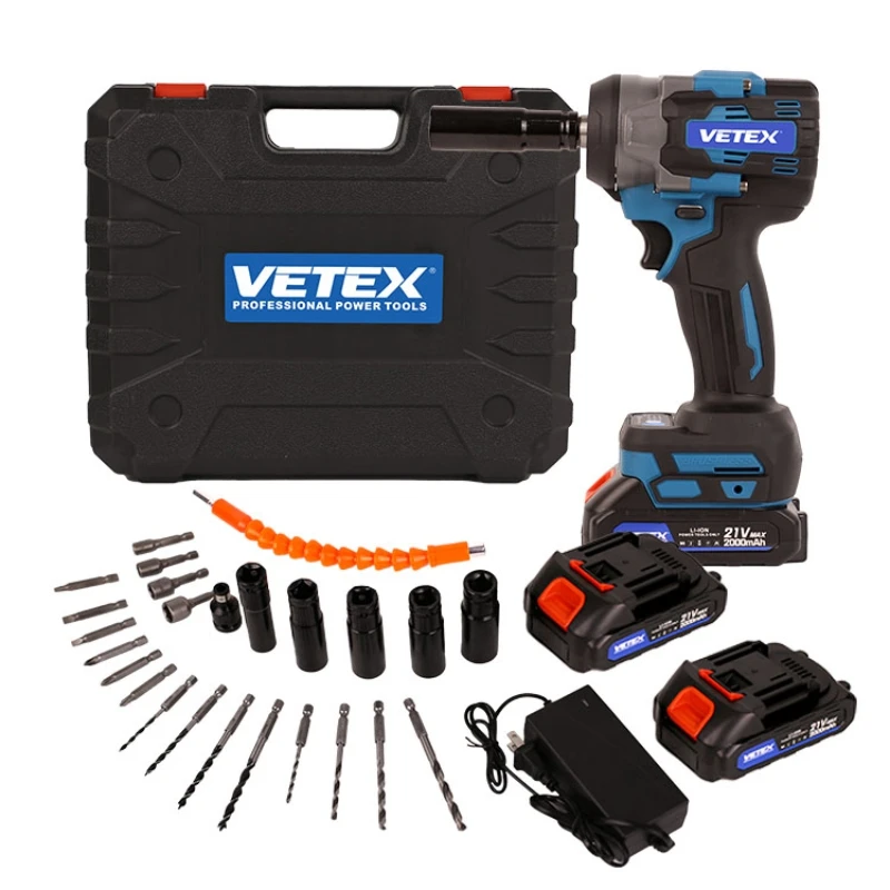 

Самый продаваемый бесщеточный аккумуляторный электрический ударный гайковерт PW-D-3004BL 21 В, набор инструментов с 2 батареями и 1 зарядным устройством для дома