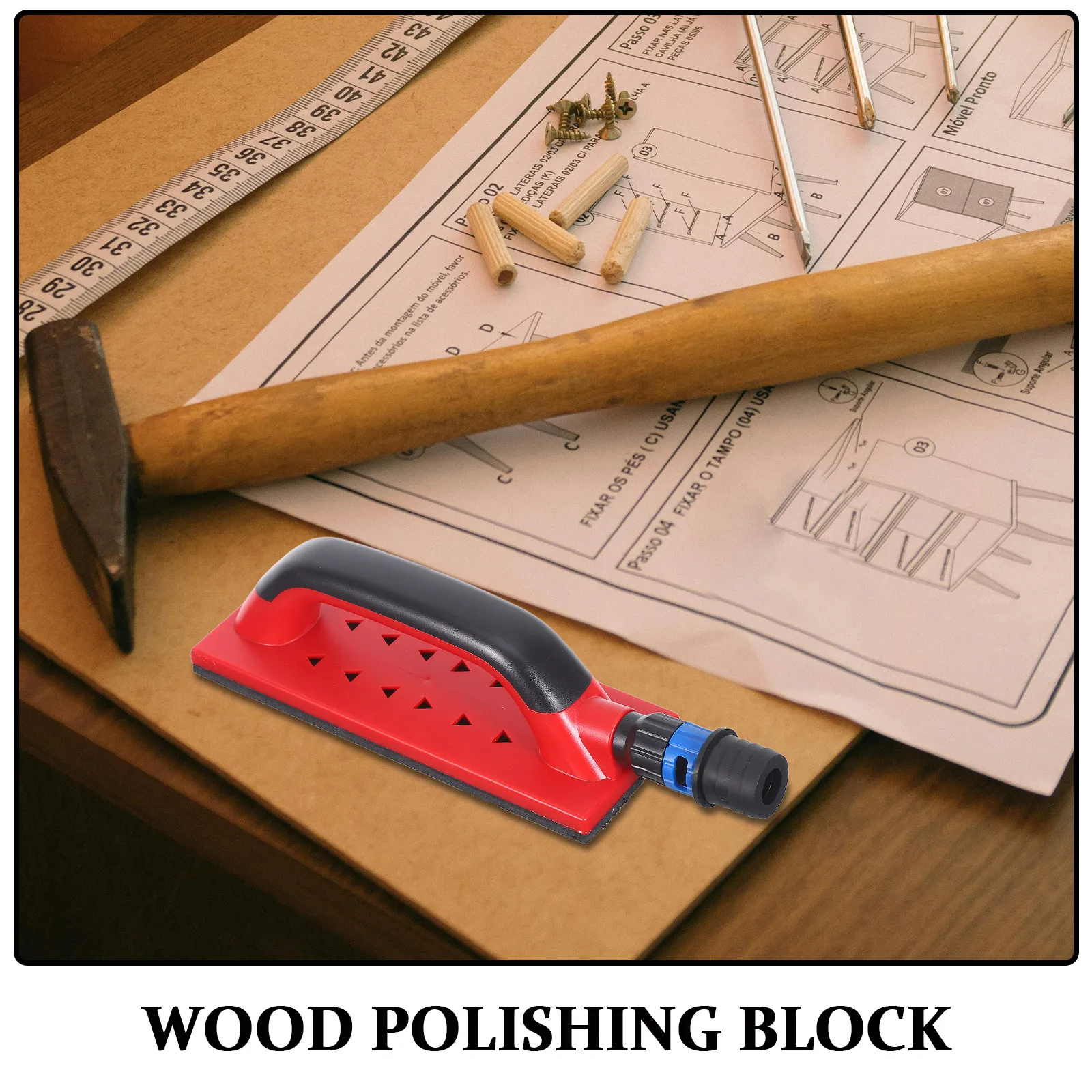 Sanding File Block Square Desi - Woodworking File ulasan dan harga