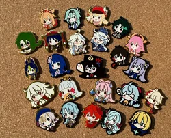 Genshin Impact kirsite enamel pin (Has texture paint) Comes with original design back card