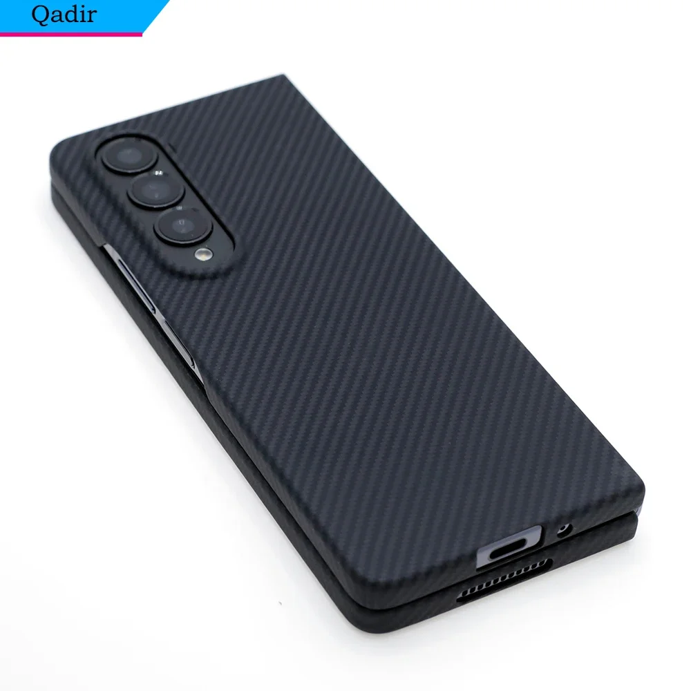 

QADIR Origina carbon fiber case for Samsung Galaxy Z Fold 4 ultra thin Aramid fiber Upgraded version Z Fold4 cover