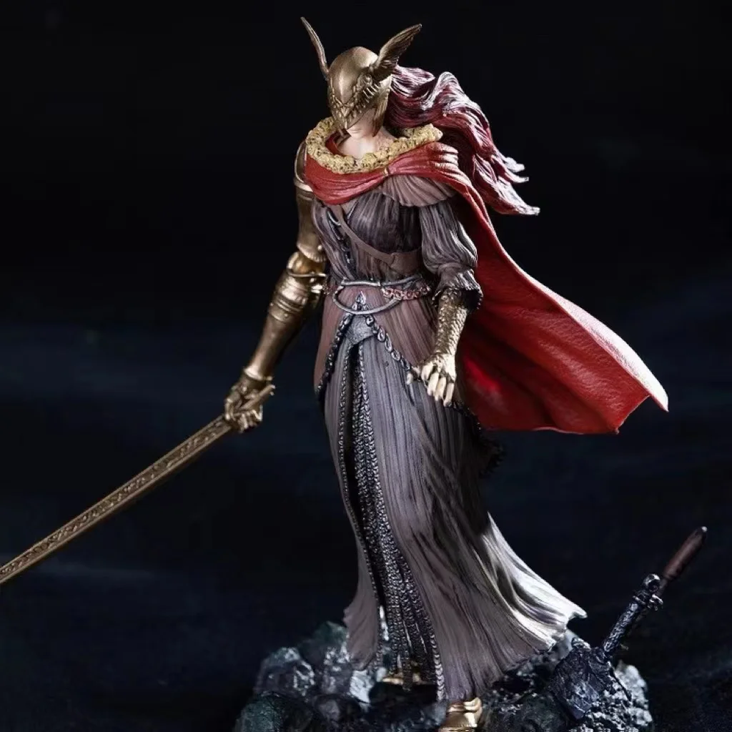 ELDEN RING Malenia Blade of Miquella Anime Figure Valkyrie Figurine 24cm PVC Statue Model Collection Desk Decora Kid Toy Gifts image 5