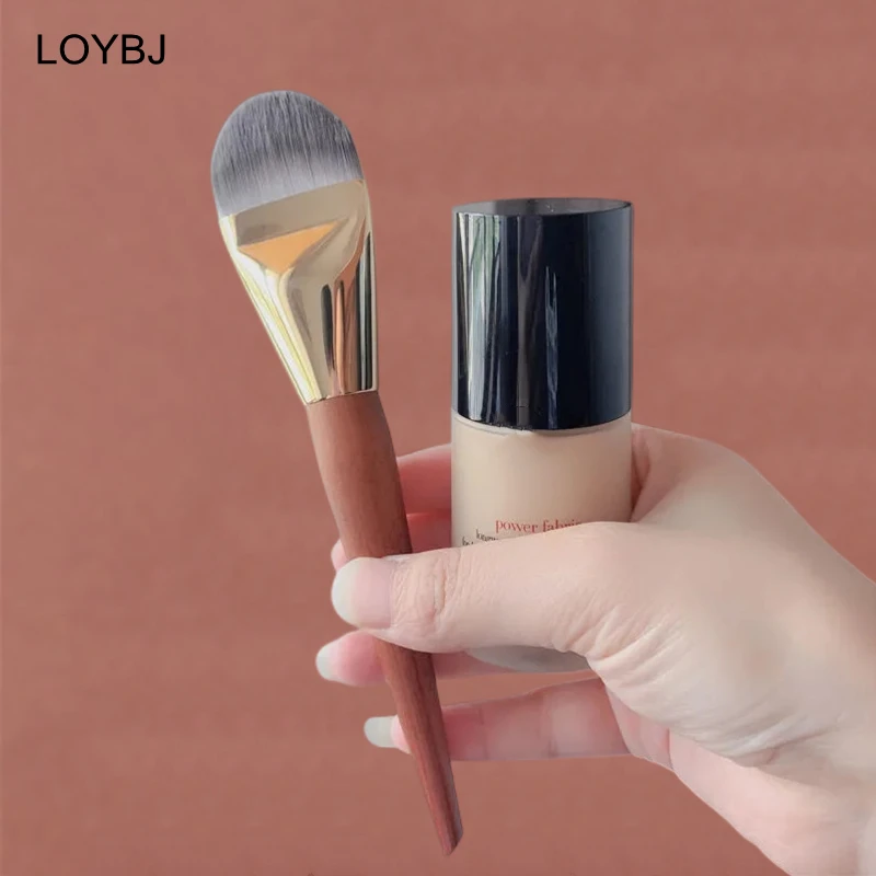 LOYBJ Super Thin Foundation Brush Professional Foundation Concealer Cream Flat Makeup Brush Liquid Foundation Face Make Up Tools