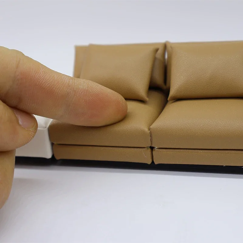 1/20 1/25 Casa delle bambole Simulazione Divano Tavolo da tè Modello Mobili Accessori per la casa delle bambole Decor Bambini Giochi di imitazione Giocattoli Regalo