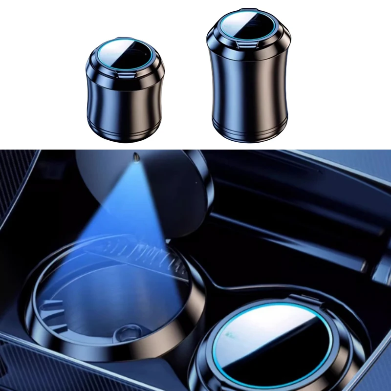 Car Smart Ashtray  Fit for JETOUR Traveler T2 2023-2024 Special Colorful Luminous Car Ashtray Car Interior Accessories