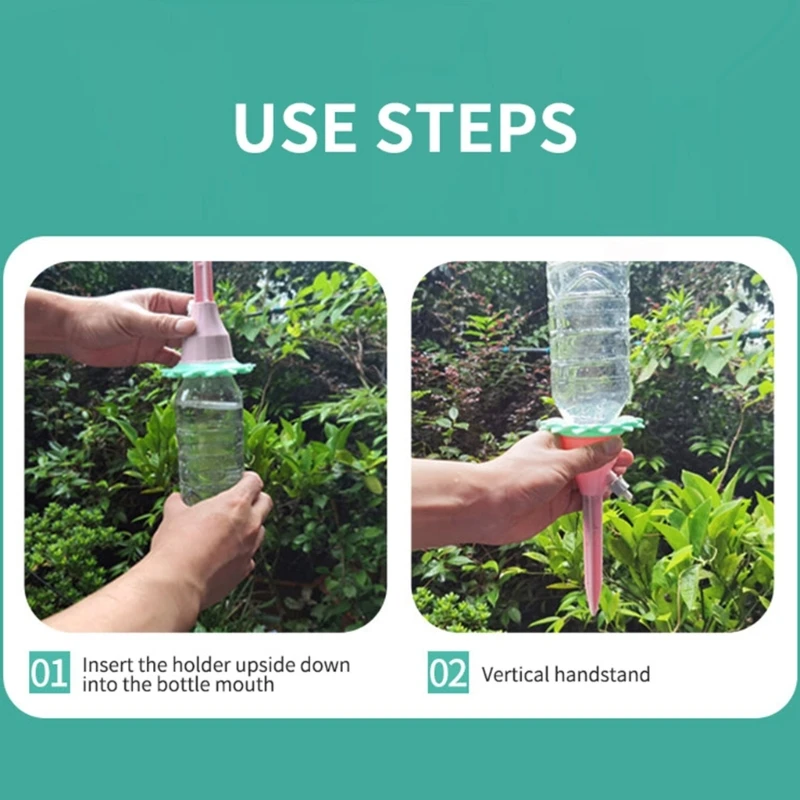 ขวดน้ำ Dripper อัตโนมัติรดน้ำกาต้มน้ำดอกไม้ Care อุปกรณ์เสริม Dropship