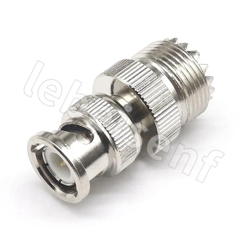 BNC male to SO239 UHF female BNC male to UHF female BNC-J/SMA-K walkie-talkie adapter all copper