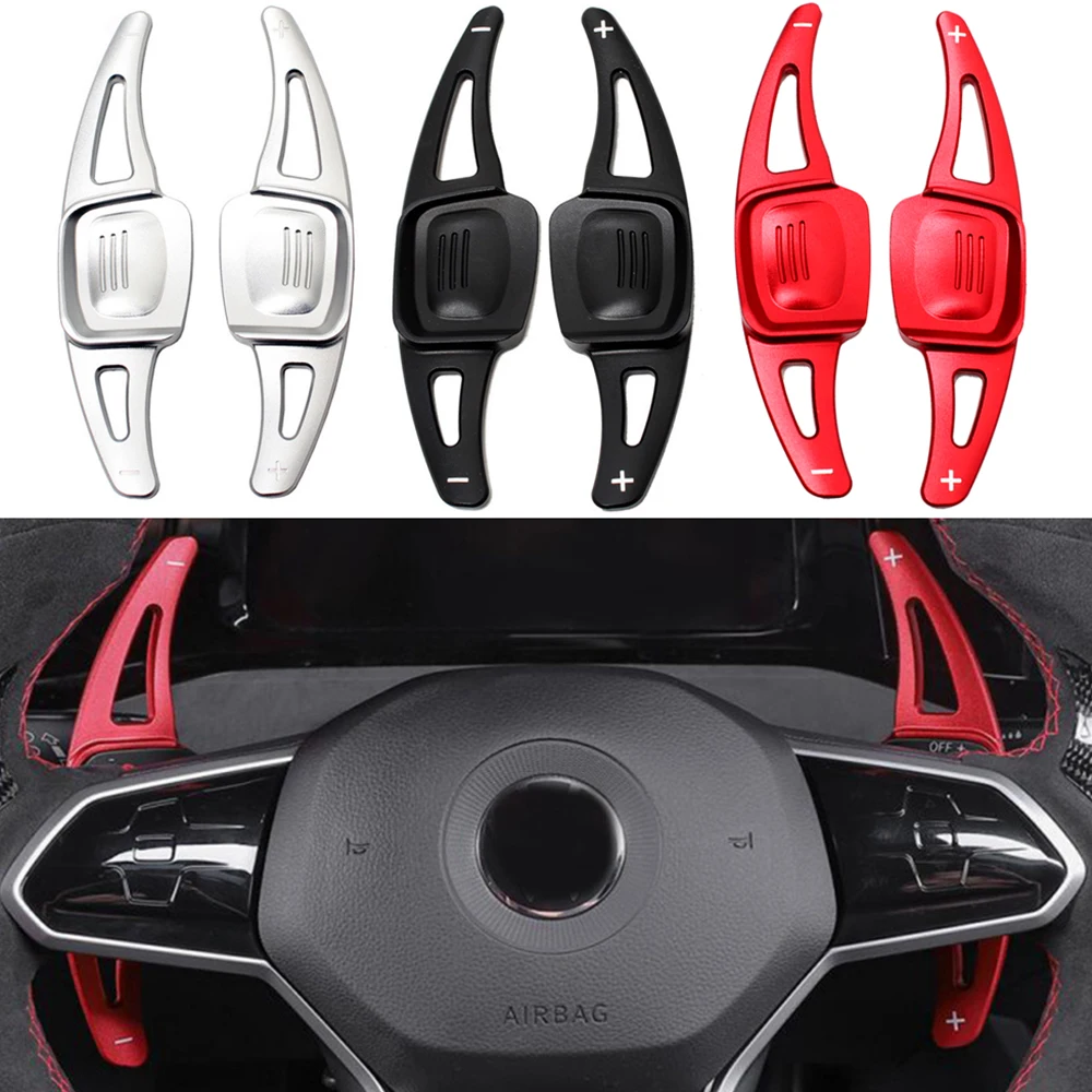 For Volkswagen Tiguan MK2 VW golf 7/8 Alltrack MK7/8 T-cross Passat B8 GTI R-line Steering Wheel Shift Paddle Shifter Extension