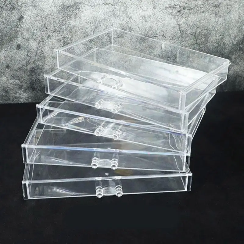 

P9FE Space Saving Acrylic Makeup Storage Drawers Holders for Jewelry and Accessories