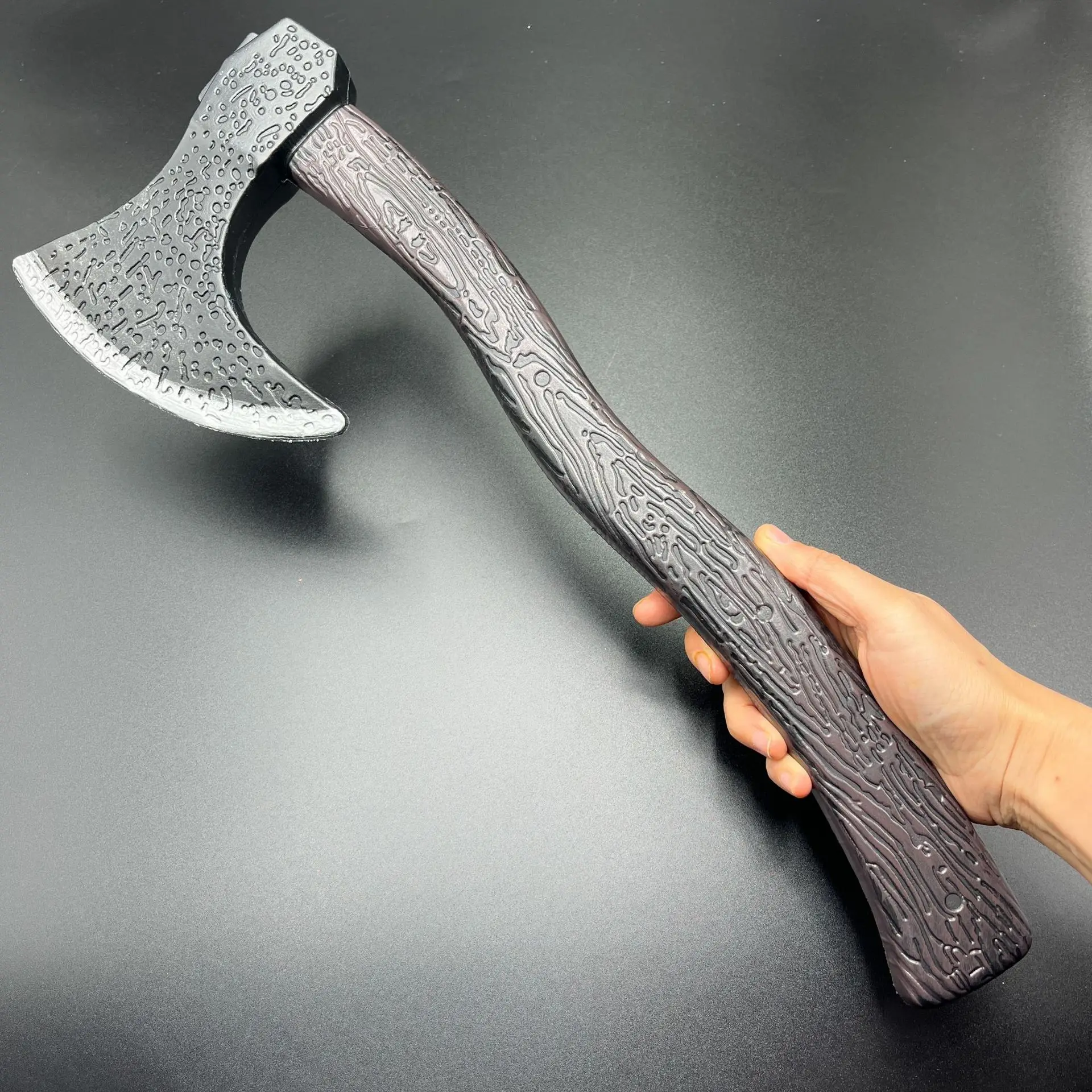 Medieval Axe Halloween Cosplay Props Party Toys Simulation Bloody Weapon Model Props Axe