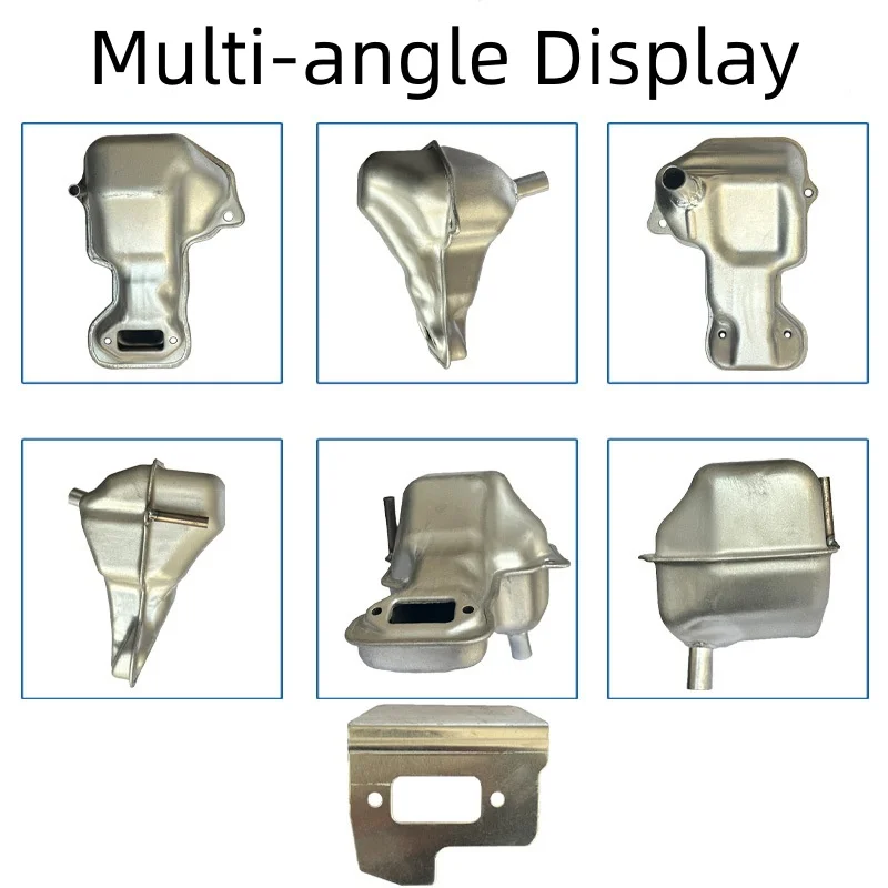 k750 760 770 كاتم صوت العادم 506364204 يناسب شريك HUSQVARNA K750 K760 K770 # 506 36 42-04 #4