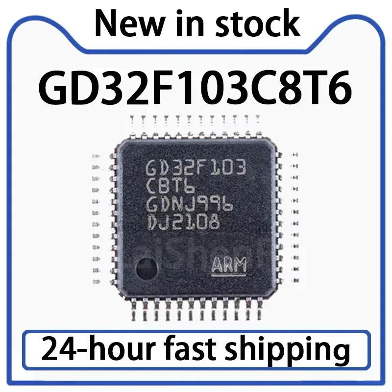 10PCS GD32F103C8T6 Packaged LQFP-48 Microcontroller Chip Microcontroller Stock
