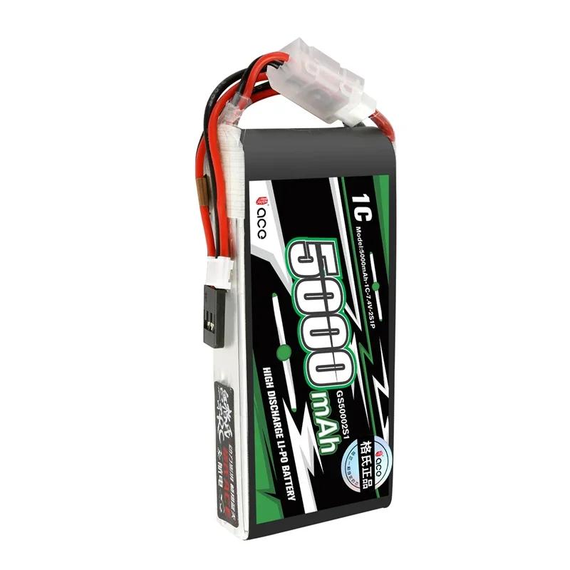 Gens ACE リポバッテリー 2S 7.4V 2400mAh 3000mAh 3600mAh 5000mAh 1C Futaba+JEHR プラグ FPV RC ドローン用 高容量 長寿命