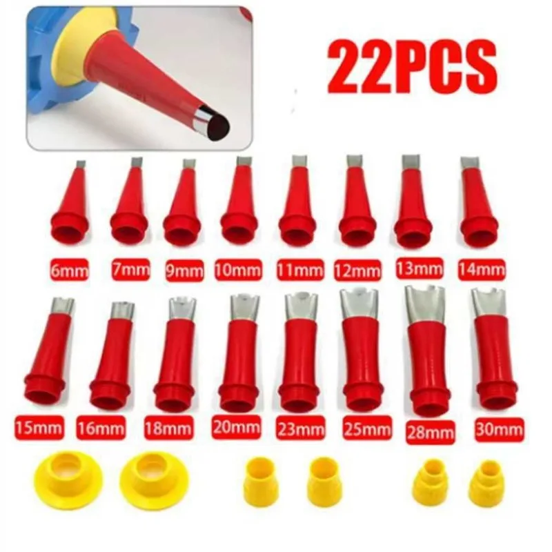 

22 шт., силиконовая насадка для уплотнения из нержавеющей стали, набор инструментов для применения герметика раковины