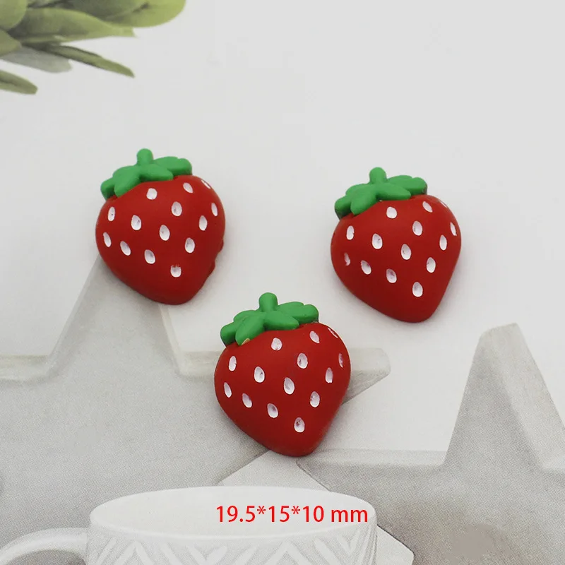 Carrot Strawberry 10Pcs Cartoon Resin Sewing Decorative Buttons For Baby Kids Clothes Novel Child Accessories Craft DIY Supplier