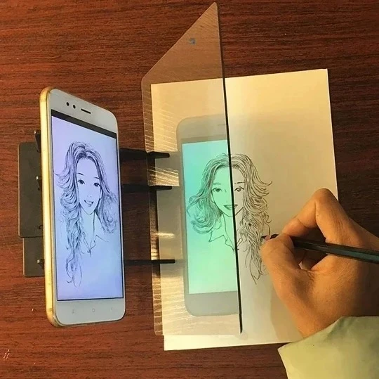 

Drawing Projection Copying Drawing Board Portable Optical Tracing Board Learning Drawing Tools For Beginner Tool Painting Board