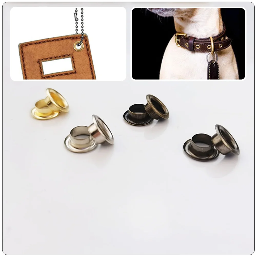 

1 Box Strap Eyelet Kit Alloy Grommets with Setting Tools for Bag Clothes Shoes Crafts Grommet Tool Kit