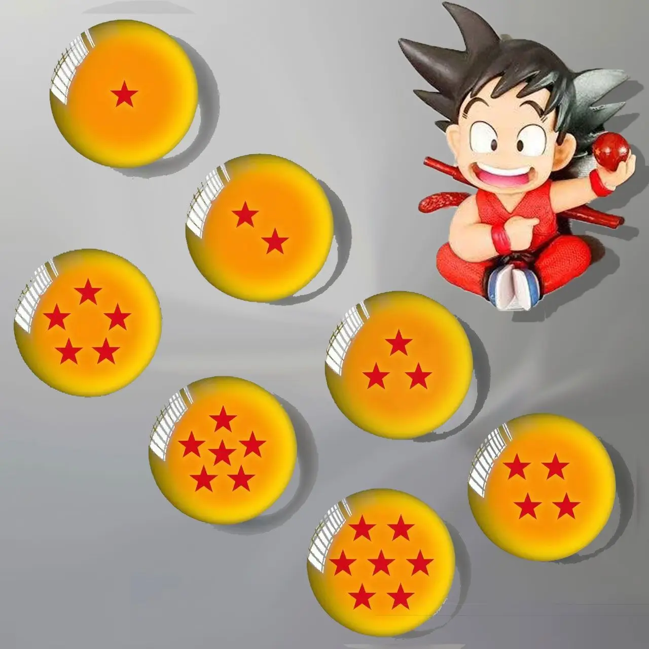 Imanes para Refrigerador de Dragon Ball, Nuevo Estilo Dragon Ball, Modernos, Gran Venta, Atraen Buena Suerte y Muchas Bendiciones
