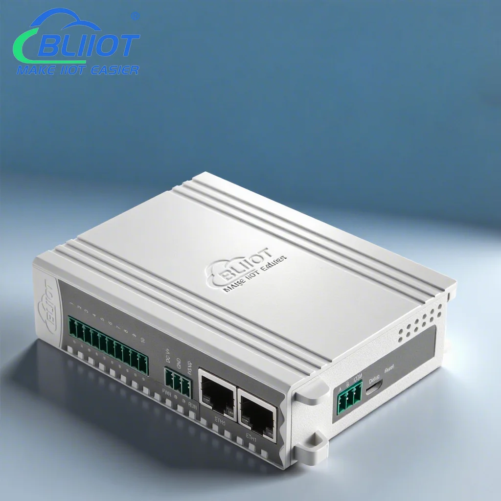 BLIIOT Edge IO Modules Support MQTT Modbus TCP OPC UA 8CH Digital Input Module RS485 AI/AO/DI/DO Ethernet IO Modules