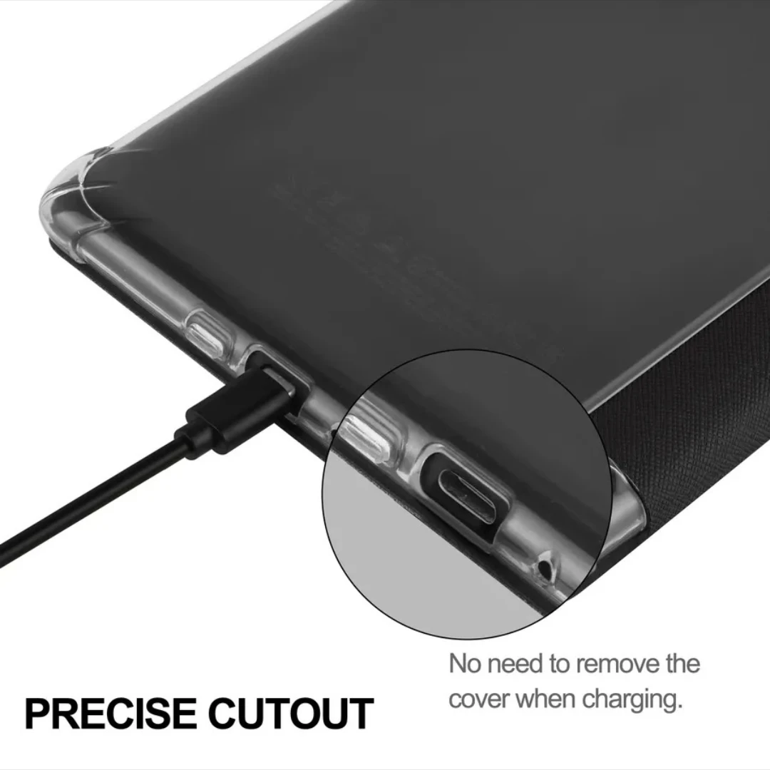 For Kindle Paperwhite 2024 (12th Gen) Case 7 inch eReader Transparent Soft TPU Cover For Kindle Paperwhite 5 11th Generation 6"