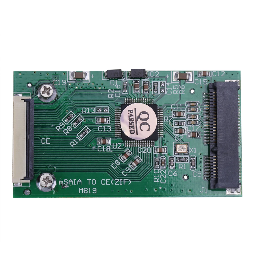Conversor de expansão para smartphone notebook, 1 peça, mini sata msata pci-e iod ssd para 40 pinos 1.8 polegadas para mineração de minerador de bitcoin