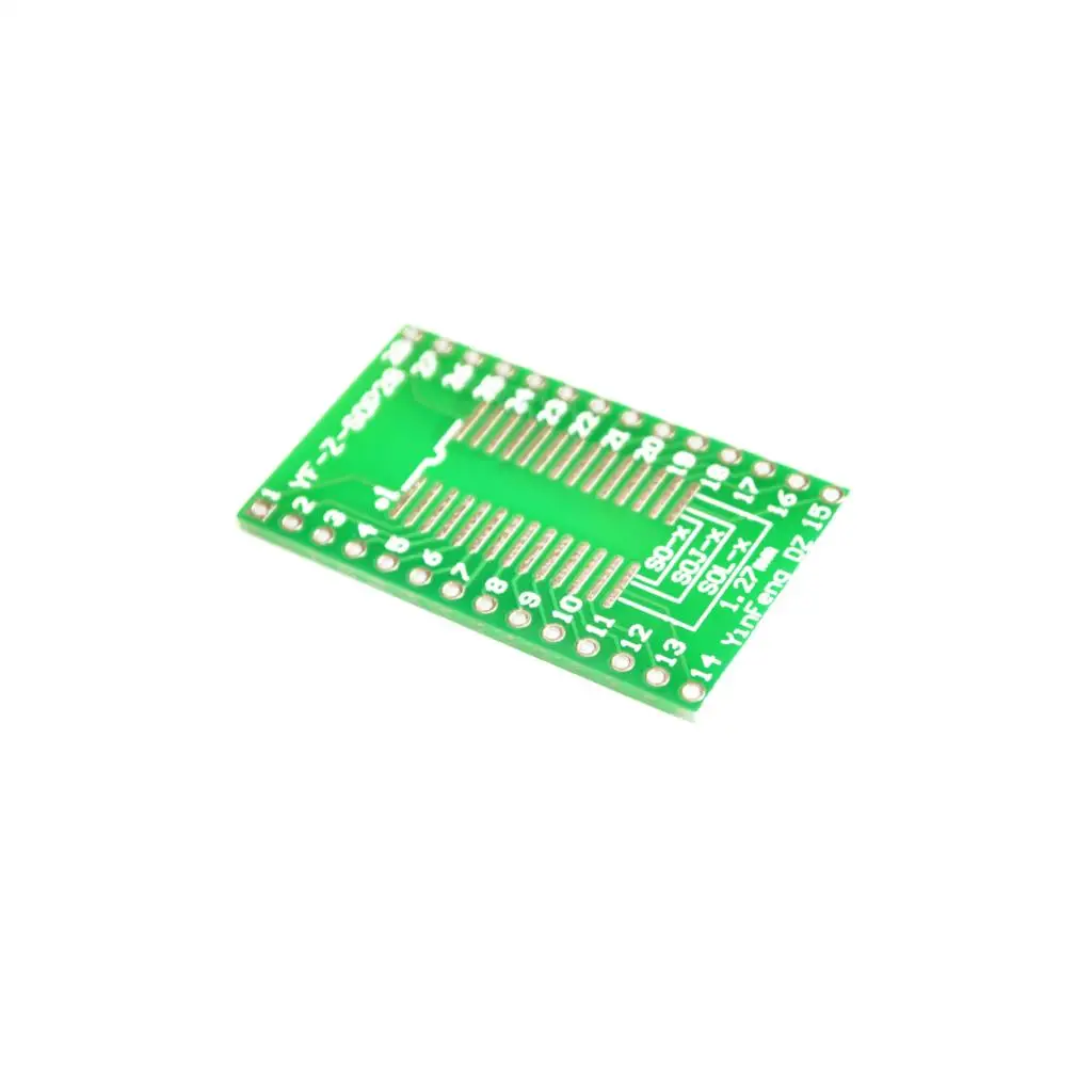 10pcs/lot SOP28 SSOP28 TSSOP28 SOP TO DIP 0.65/1.27mm IC adapter Socket / Adapter plate / PCB