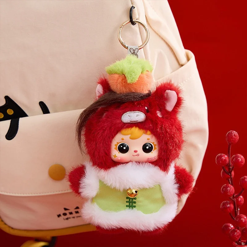 

Samuel Blind Box Plush Doll Blind Box 2026 Chinese Horse Year Keychain 6 Regular 1 Style New Year Gift Office Party Favor