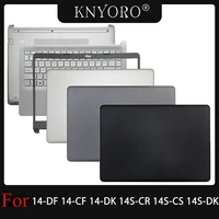 Nuevo para 14-DF 14-CF 14-DK 14S-CR 14S-CS 14S-DK 246 245 240 G8 G9 LCD contraportada bisel frontal cubierta inferior del reposamanos negro plata