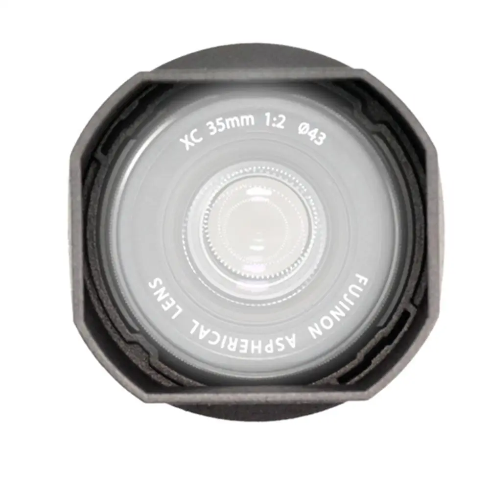 Lens Hood Sun Shade For Fuji XF35C XF 23mm F2 Hood XF 35mm F/2 R WR Camera Accessories Slr Camera Lens Cover