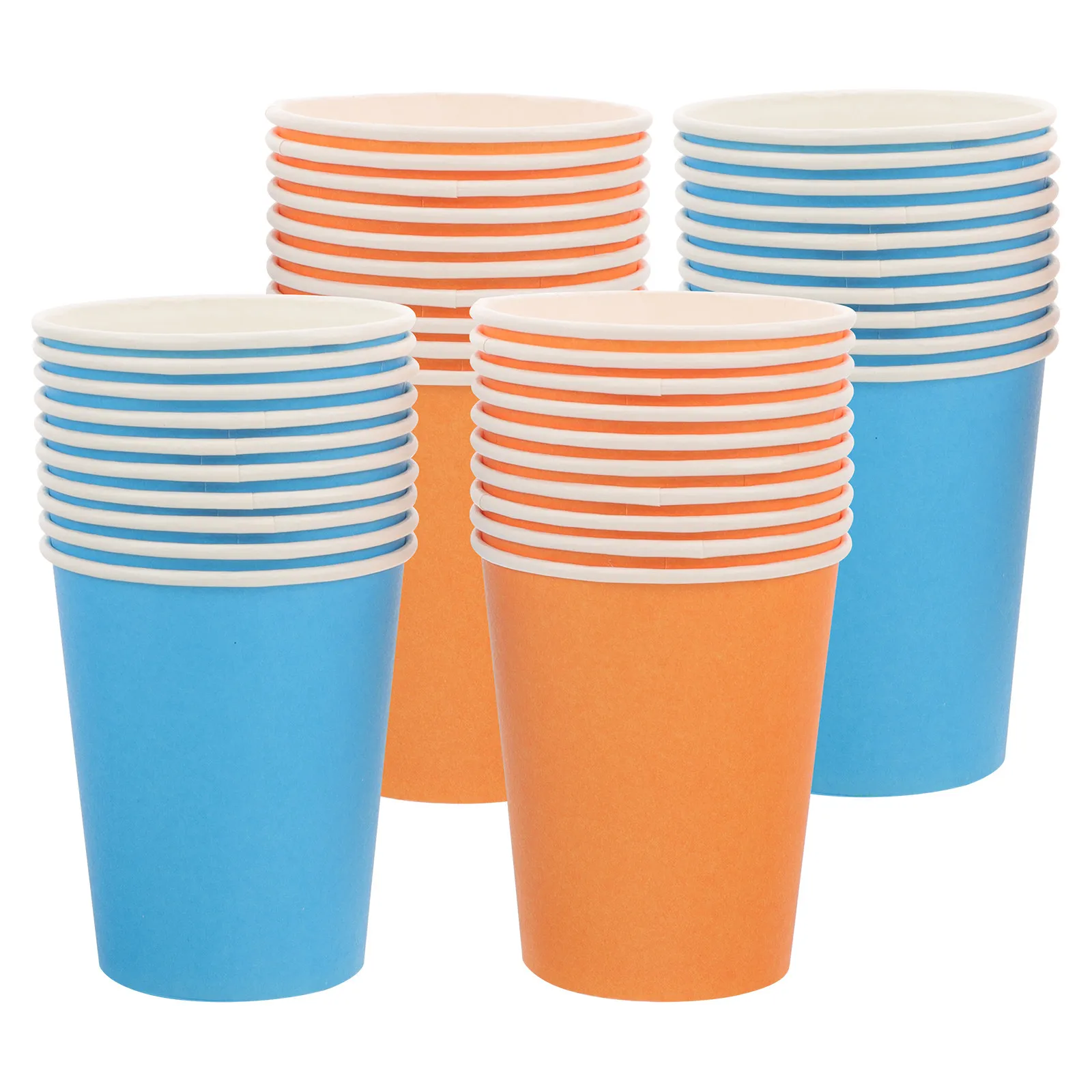 

100 шт. утолщенных цветных бумажных стаканчиков для детского творчества, поделок, декора для класса, креативных игр и обучающих занятий