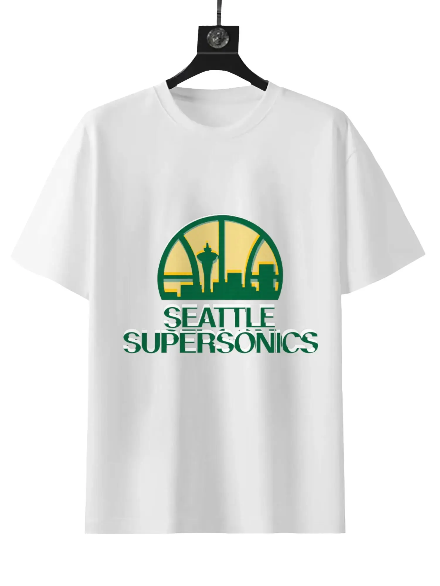 تي شيرت بشعار سياتل سوبرسونيكس فينتاج